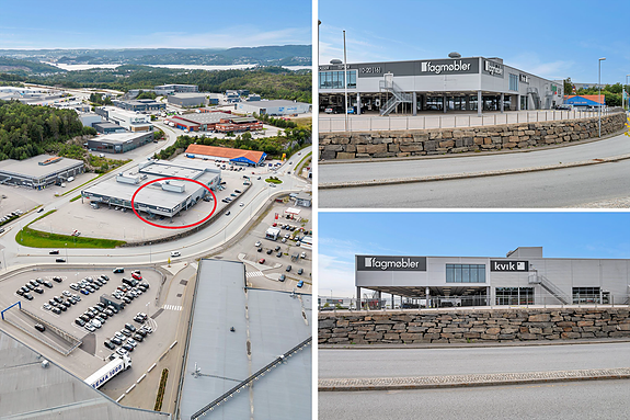 Butikklokale med svært sentral beliggenhet like ved Sørlandssenteret