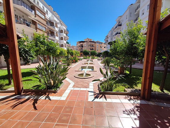 Bakgården til vår avdeling i Spania, Fuengirola