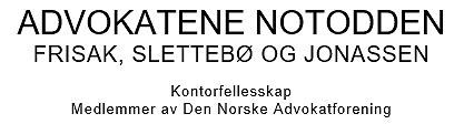 Advokatene Notodden logo