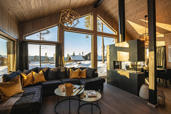 Luksus hytte med spa avdeling, ski in/out i Fulufjellet alpinsenter