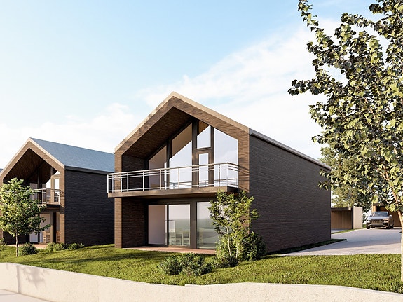 Illustrasjon av boliger 7-9