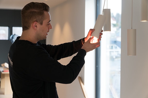 Siste finish i bolig.