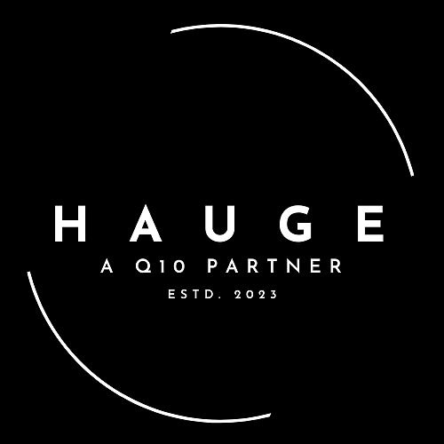 HAUGE, a Q10 Partner logo