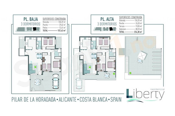 Planskisser leiligheter med 3 soverom