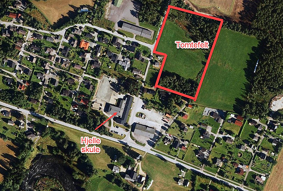 Tomtefelt Hjelle krins