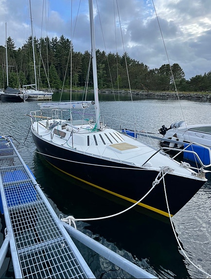 Lettseilt Albin Express 26 fot m/6 hk leies ut, m/u instruktør 6 of 7