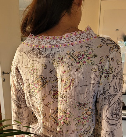 ⭕️ Vintage Lollipop Candy Ekose Dress Tunica Blouse