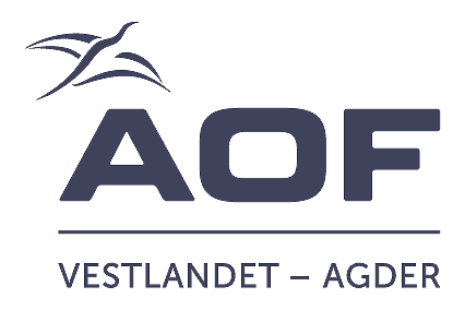 AOF Vestlandet-Agder logo