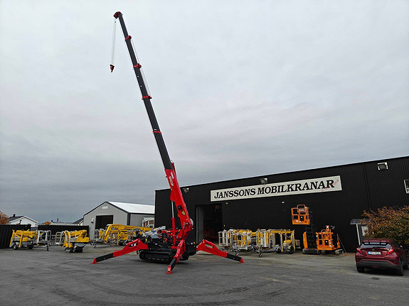 UNIC Minikraner. fra 995kg - 10 tonn løftekapasitett