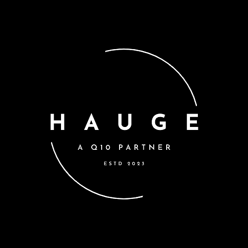 HAUGE, a Q10 Partner logo