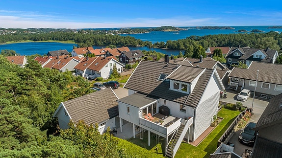 Flott utsikt