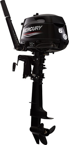 MERCURY F6 MH -KORT STAMME/HÅNDSTYRT/MAN.START.