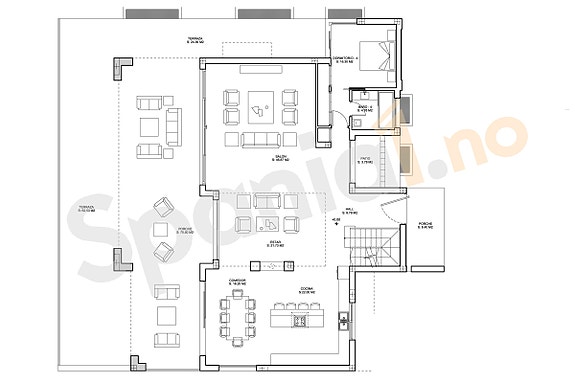 Plantegning hovedplan