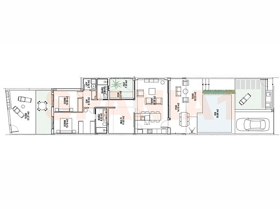 Bakkeplan - Plantegning