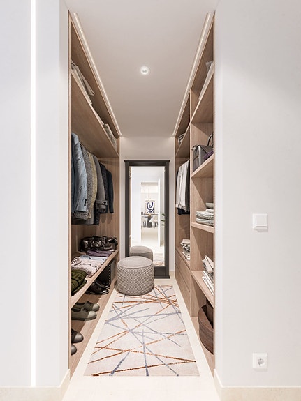 Walk-in closet