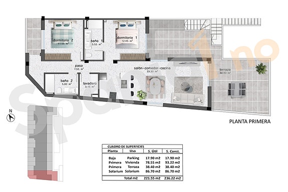 Plantegning leilighet