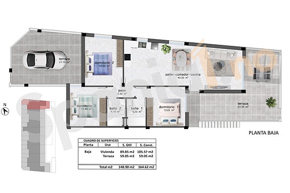 Plantegning leilighet