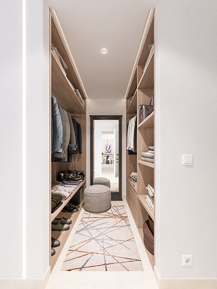 Walk-in closet
