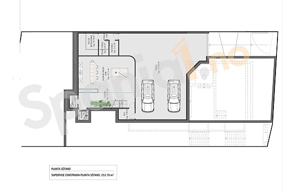 Plantegning underetasje