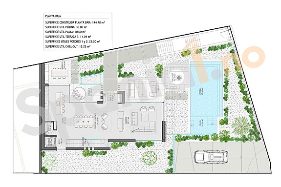 Plantegning hovedplan