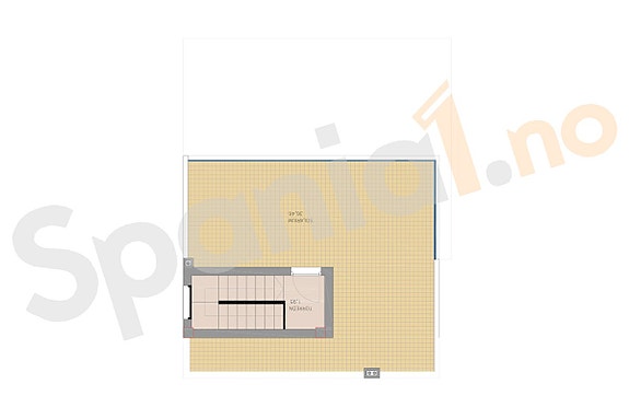 Plantegning takterrasse