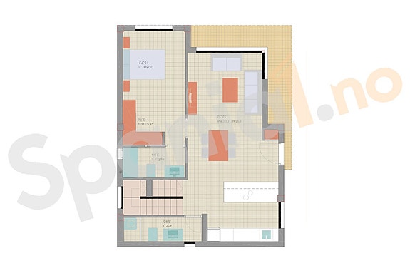Plantegning hovedplan
