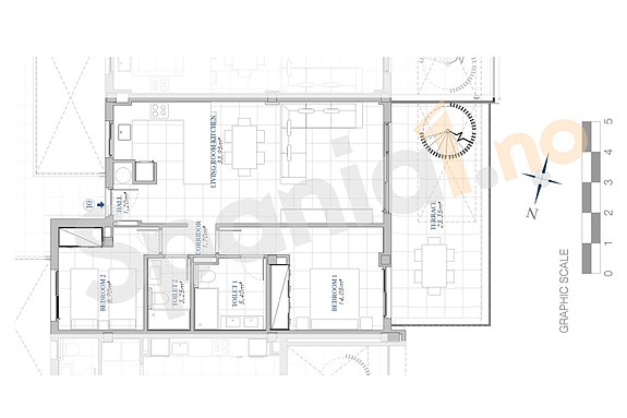 Plantegning leilighet