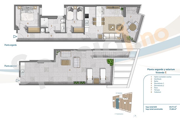 Plantegning leilighet