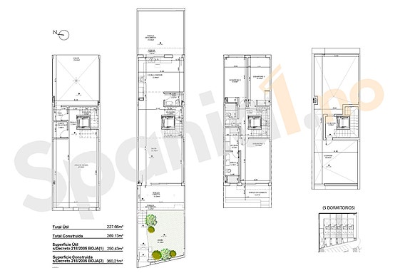 Plantegning rekkehus
