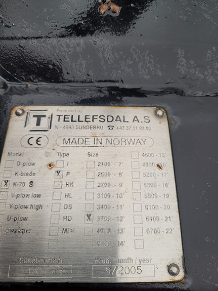 Tellefsdal K 70. 3700. 2005, kr 65 000,-