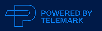 Powered By Telemark logo