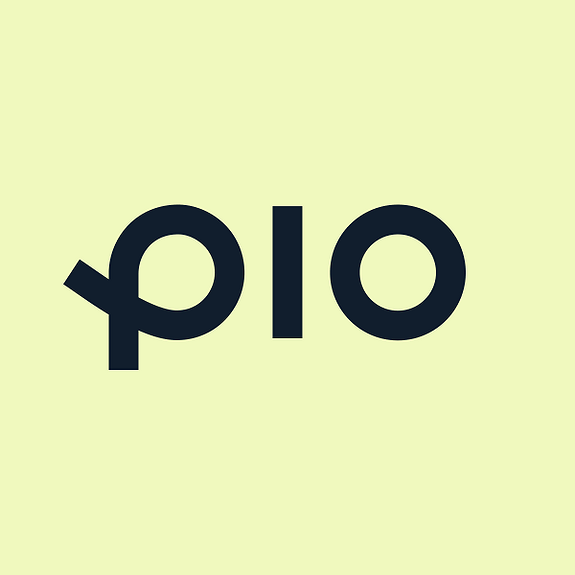 Pio. Created by AutoStore logo