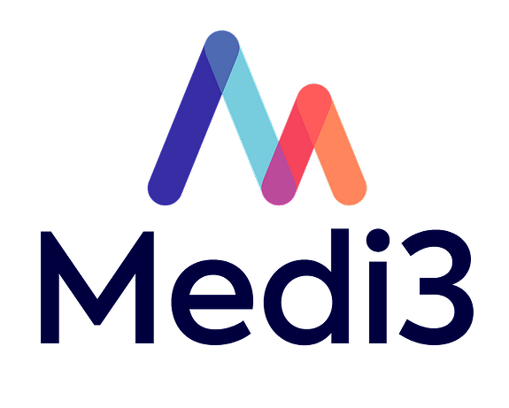 Medi3 AS logo