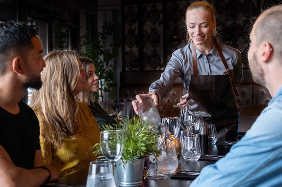 Servitører med erfaring