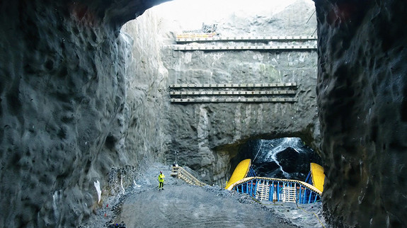 Tunellarbeider på Vamma 12