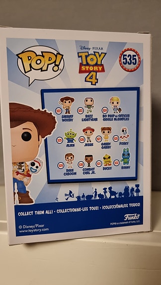 Sheriff Woody Holding Forky Funko Pop! FINN-torget