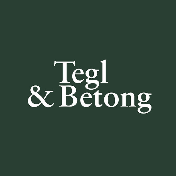 Tegl & Betong as logo