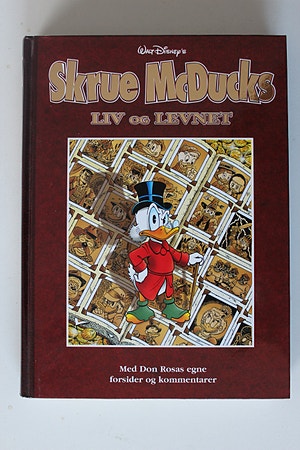 SKRUE MCDUCKS LIV OG LEVNET BOK SIGNERT AV DON ROSA 280 SIDER