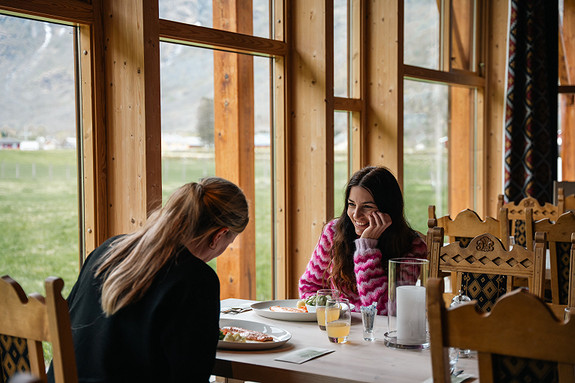 Inne i Hardangerviddahallen