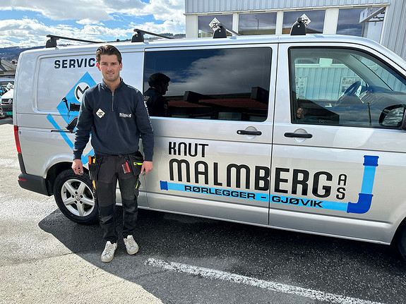 Her skal Marius ut på serviceoppdrag