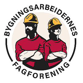 Fellesforbundet avd 600 Bygningsarbeidernes fagforening logo