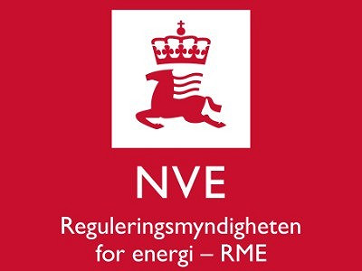 Norges vassdrags- og energidirektorat (NVE) logo