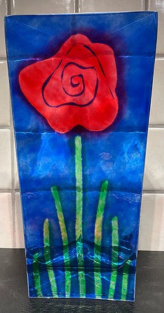 Kunst vase - Stenige Slott signert