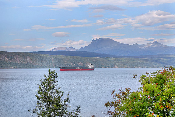 Utsikt fra verandaen