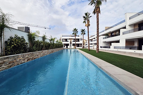 Fellesområde med basseng