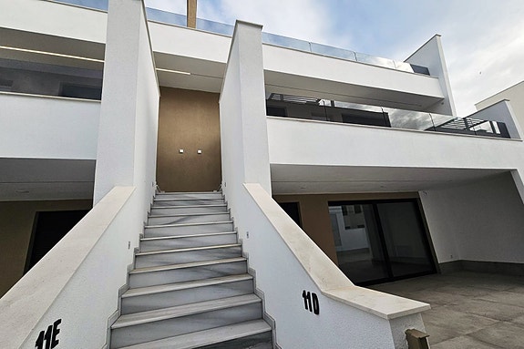 Trapp opp til leiligheten