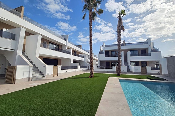 Fellesområde med basseng