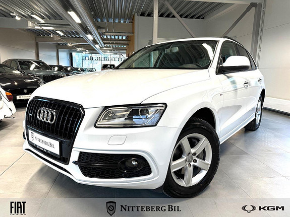 Audi Q5 - S Line - Alcantara - Svingbart hengerfeste - Navi - 2015, 186 000 km, kr 249 000,-