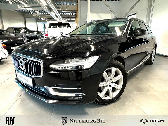 Volvo V90 - Inscription - VOC - Navi - Ryggekamera - H.Feste - 2018, 122 000 km, kr 319 000,-