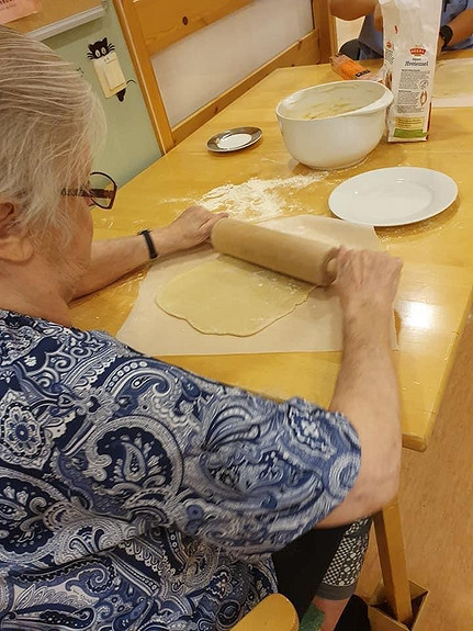 Julebakst på sykehjemmet